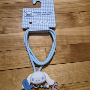 Sanrio Light Blue Phone Lanyard